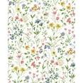 thumbnail image 1 of Seabrook Designs  Wildflowers Prepasted Wallpaper - 20.5 in. W x 33 ft. L, 1 of 8