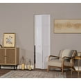 thumbnail image 1 of Seabrooke 24" x 80" White Vinyl Shaker Style Bifold Door, 1 of 7