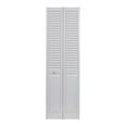 thumbnail image 1 of Seabrooke Louver/Panel 36" x 80" White Vinyl Bifold Door, 1 of 5