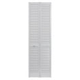 thumbnail image 1 of Seabrooke Louvered PVC Bifold Door fits 24"w x 80"h White, 1 of 6