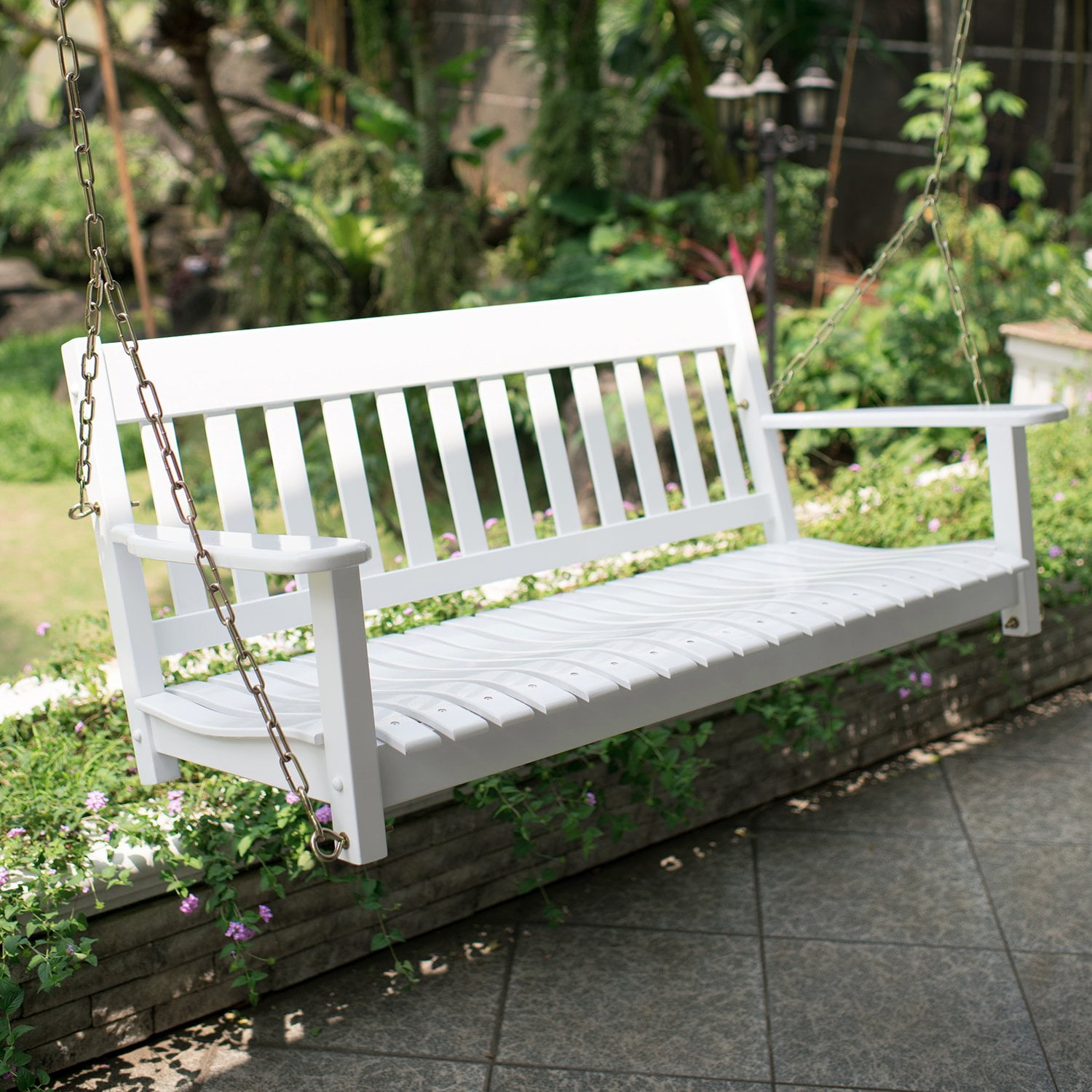 White porch swing walmart online