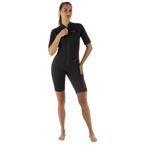 Seac 3.5mm Liberty Women's Front Zip Shorty Wetsuit