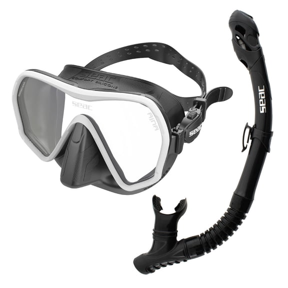 Seac Ajna Frameless Dive Mask and Snorkel Set