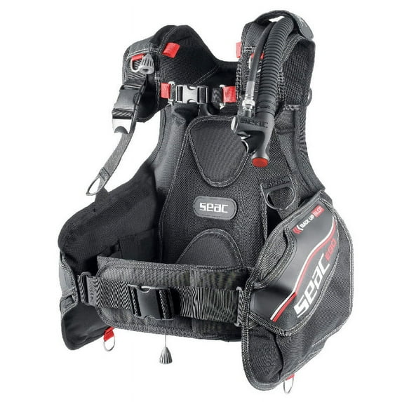Seac Ego BCD (Black/Red, Medium)