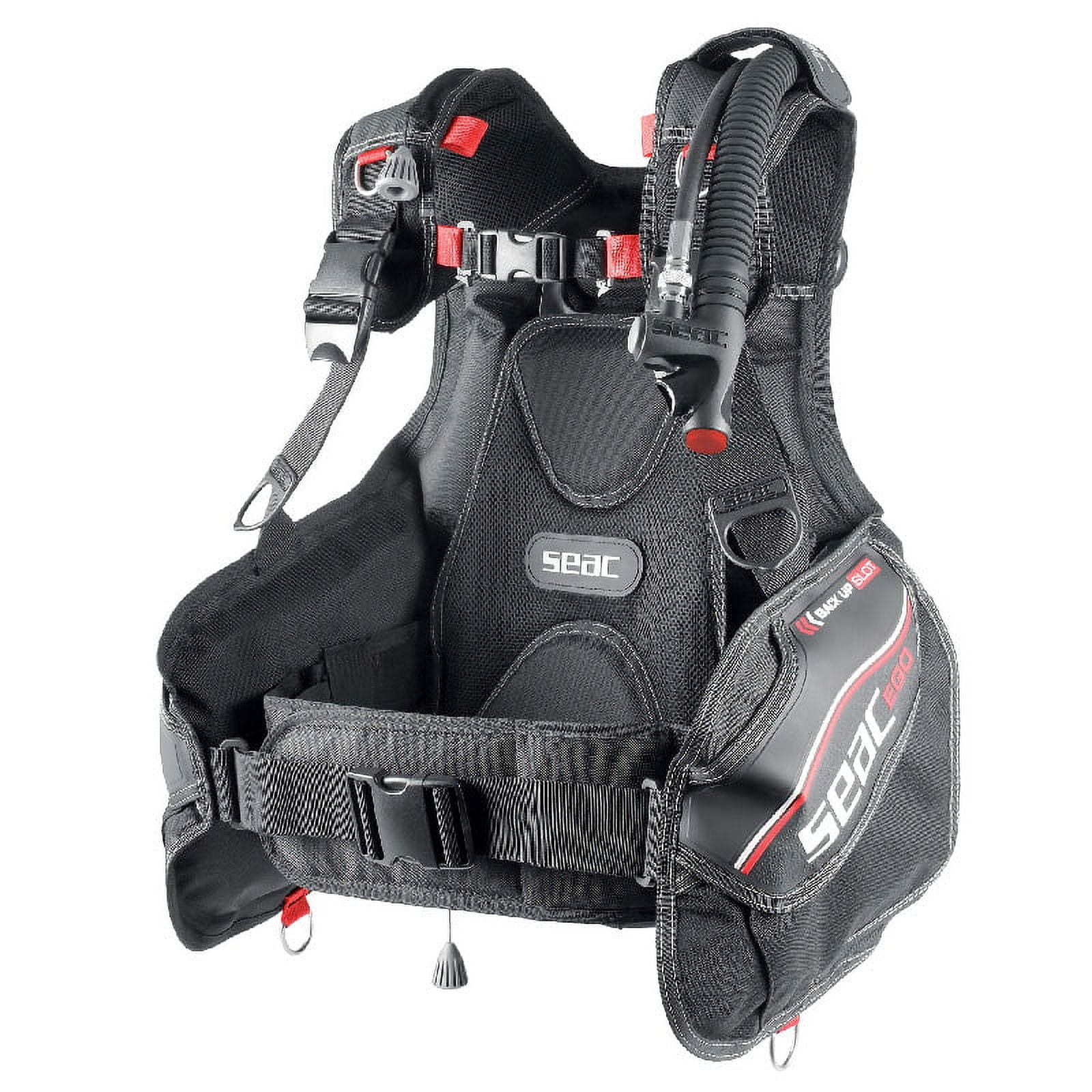 Seac Ego BCD (Black/Red, X-Small)
