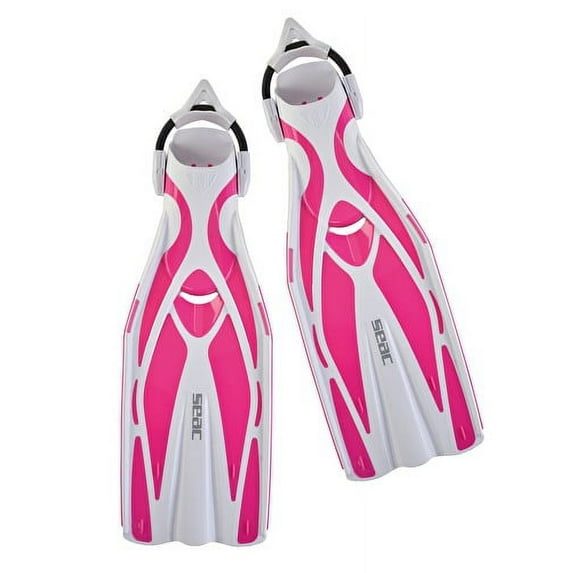 Seac F1 Open Heel Fin with Bungee Straps