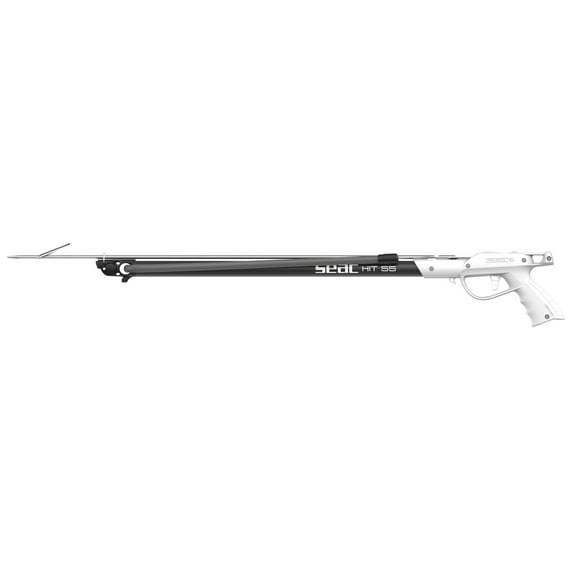 Seac HIT, Speargun with Circular Elastic Head (Black, 35 cm)