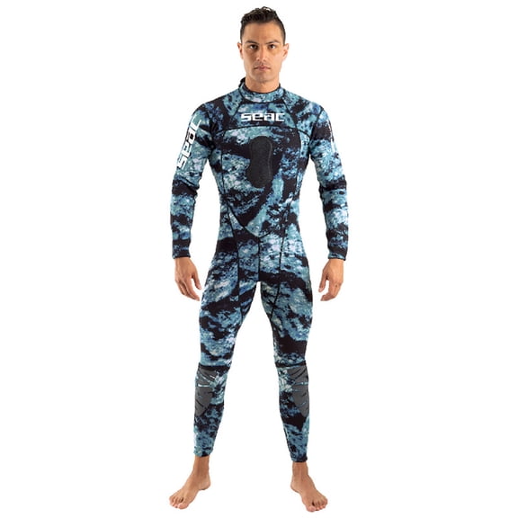Seac 1.5mm Men's Body-Fit Neoprene Camo Wetsuit