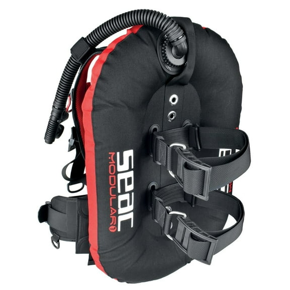 Seac Modular Max BCD One Size Black/Red