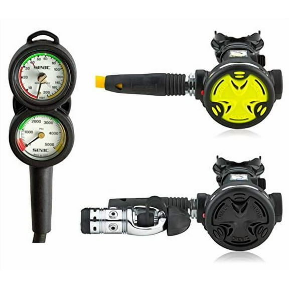 Seac Synchro Scuba Regulator Octo Console Dive Package