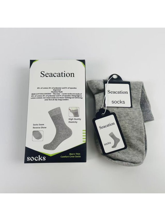 Men's socks are thin, soft, odor resistant, lightweight, breathable, comfortable, cool, and soft