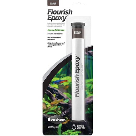 Seachem Flourish Epoxy Brown 4 oz (3 Pack)
