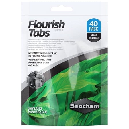 Seachem Flourish Tabs [Aquarium, Foods Plant] 40 Pack