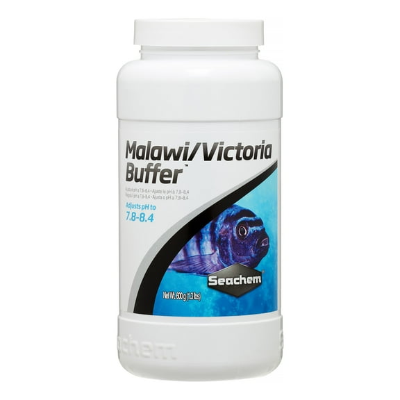 Seachem Malawi/Victoria Buffer Water Treatment Fish & Aquatic Life Supplement, 20.8 Oz