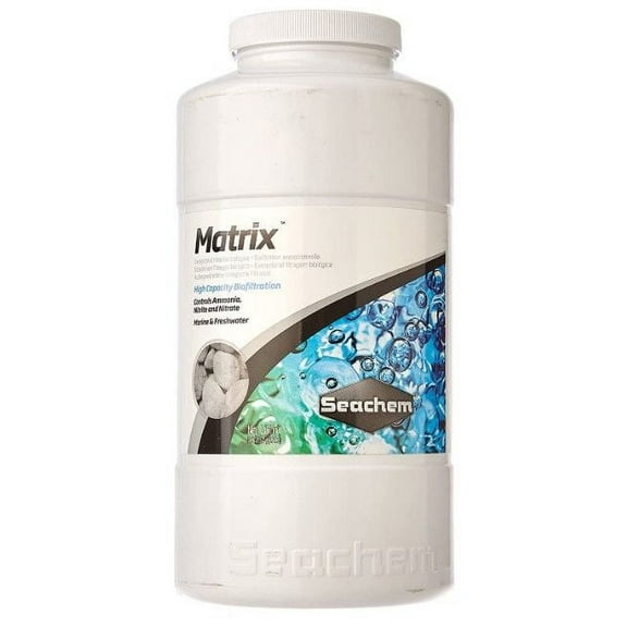 Seachem Matrix Biofilter Support Media [Aquarium, Filter Bio-Media] 34 oz