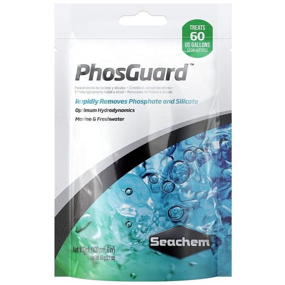 Seachem PhosGuard Phosphate/Silicate Control [Aquarium, Water Conditioners] 100 mL