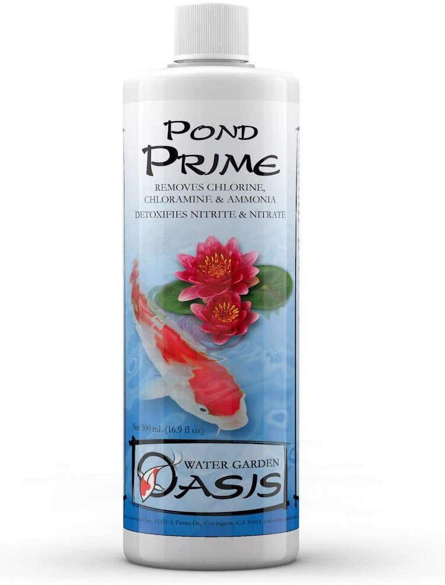 Seachem Pond Prime Water Conditioner - Chemical Remover and