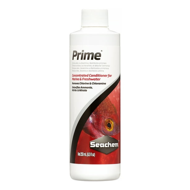 Seachem Prime Fish & Aquatic Life Marine & Freshwater Treatment, 1.7 Oz