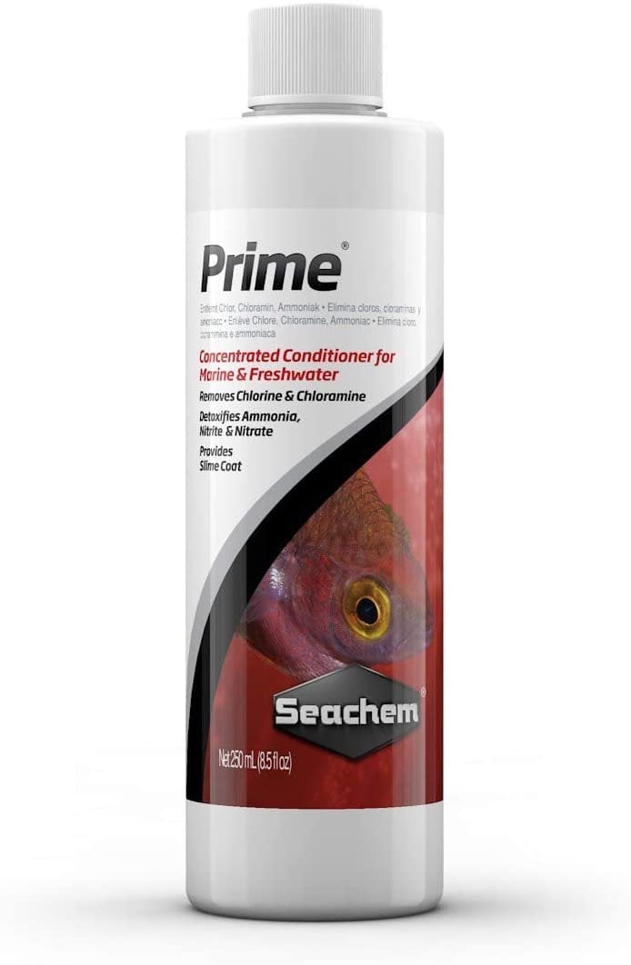 Seachem Prime Fish & Aquatic Life Marine & Freshwater Treatment, 1.7 Oz