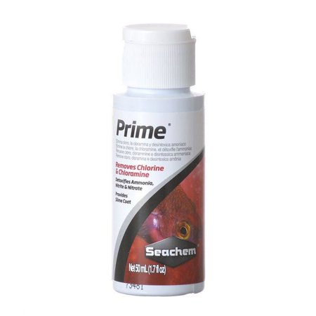 Seachem Prime Water Conditioner F/W &S/W 50 ml (1.7 oz) (8 Pack)