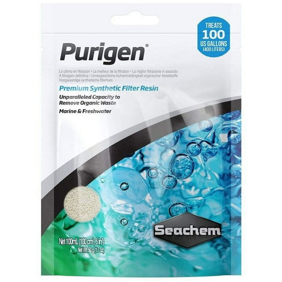 Seachem Purigen Ultimate Filtration Powder [Aquarium, Water Conditioners] 3.4 oz