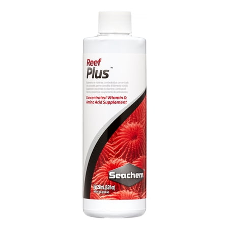 Seachem Reef Plus Fish & Aquatic Life Reef Water Treatment, 8.4 Oz