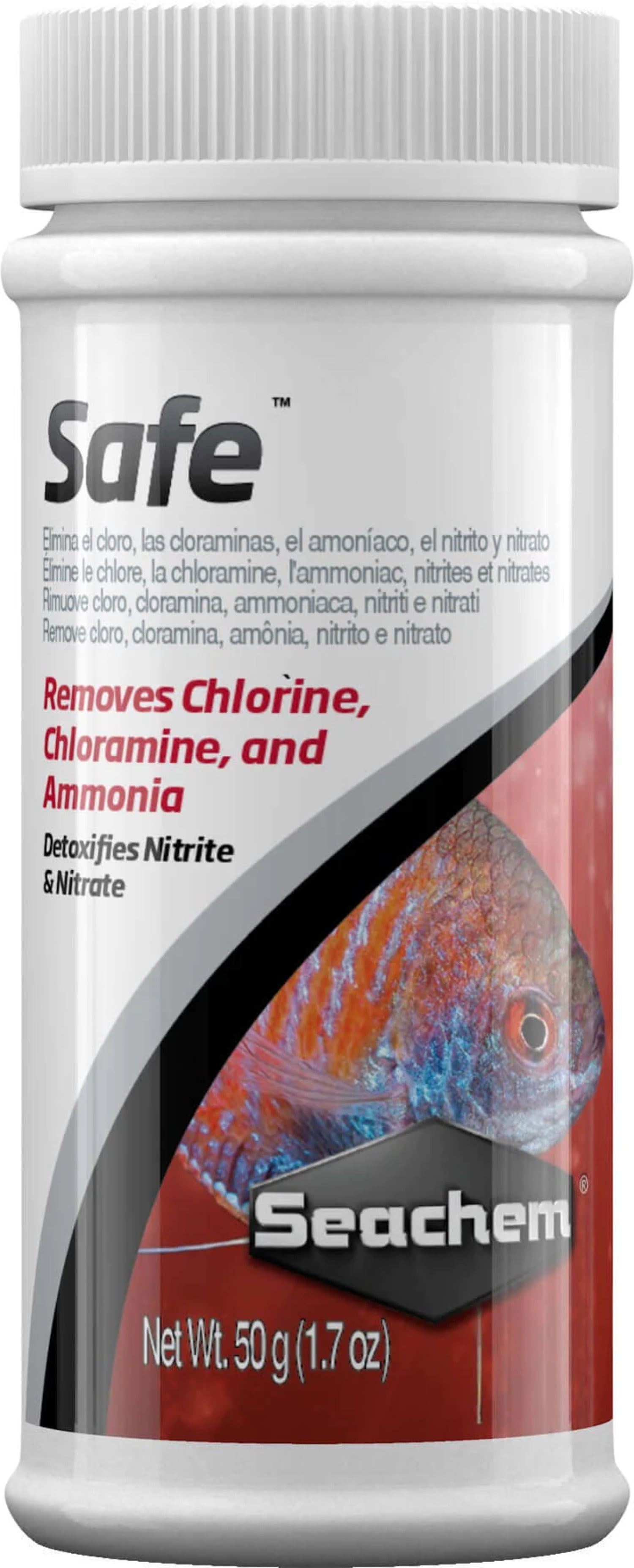 Safe 50 g White Dechlorinator for Aquariums