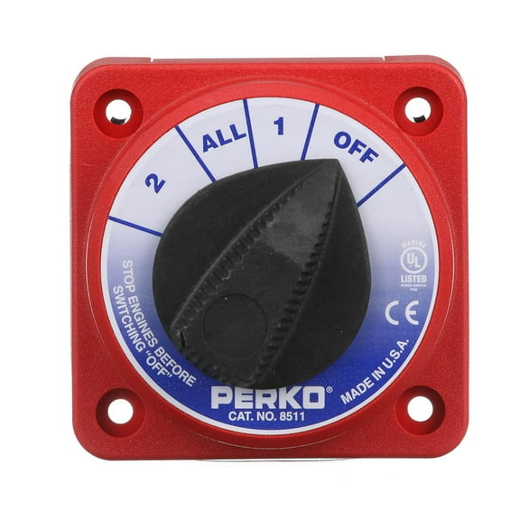 Seachoice 11531 Compact Battery Selector Switch, For Use With Two (2) or More Batteries