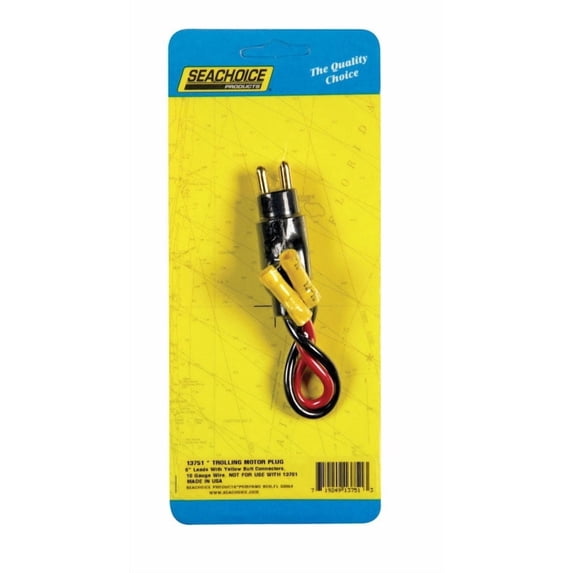 Seachoice 13751 12V Trolling Motor Plug