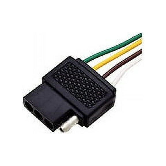 Seachoice 13901 4-Pole Flat Female Trailer Connector for Car Side