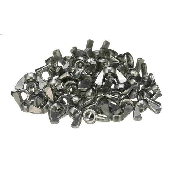 Seachoice 18-8 Stainless Steel Wing Nuts, 5/16-18 Size, Pack of 50