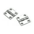 thumbnail image 1 of Seachoice 316 Stainless Steel Butt Hinges, 2-pack, 1 of 1