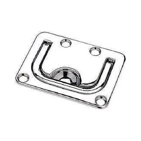 Seachoice 36811 Flush 3 inch Lifting Handle Chrome Plated Zinc