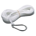 thumbnail image 1 of Seachoice 40211 Hollow Braid Polypropylene Anchor Line, White, 3/8" x 75', 1 of 4