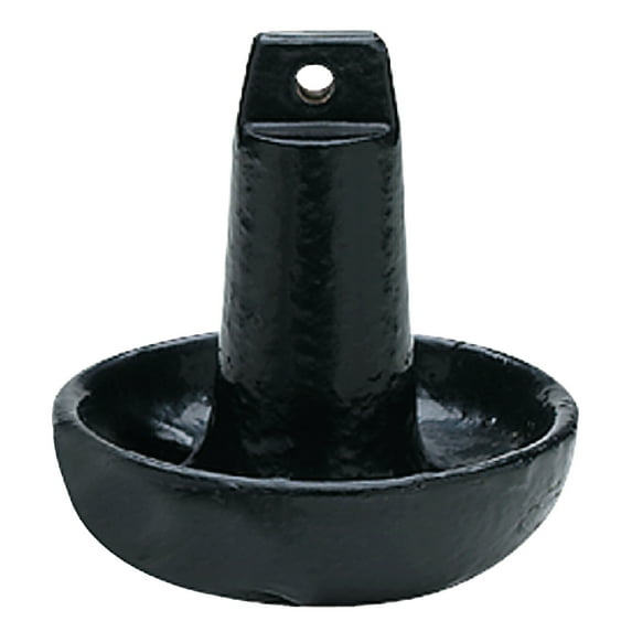 Seachoice 41200 Mushroom Anchor Black Vinyl Coated / 8 Lbs.