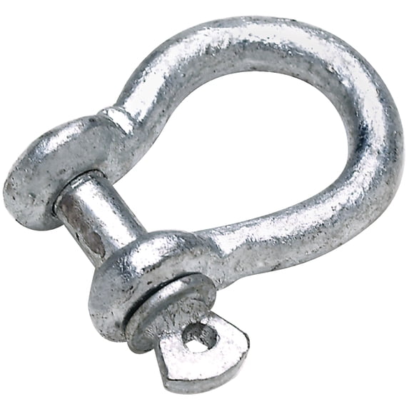 Seachoice 43051 Galvanized Anchor Shackle - 1/4", 2-Pack