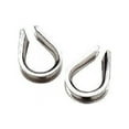 thumbnail image 1 of Seachoice 43431 Stainless Steel Wire Rope Thimble 1/2", 1 of 1