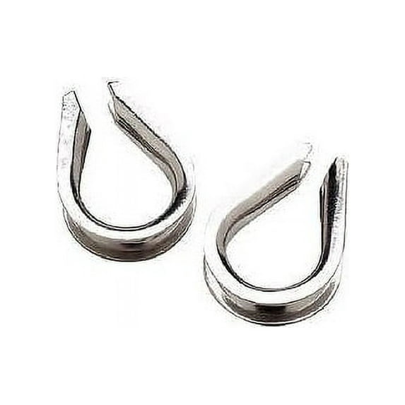 Seachoice 43431 Stainless Steel Wire Rope Thimble 1/2"