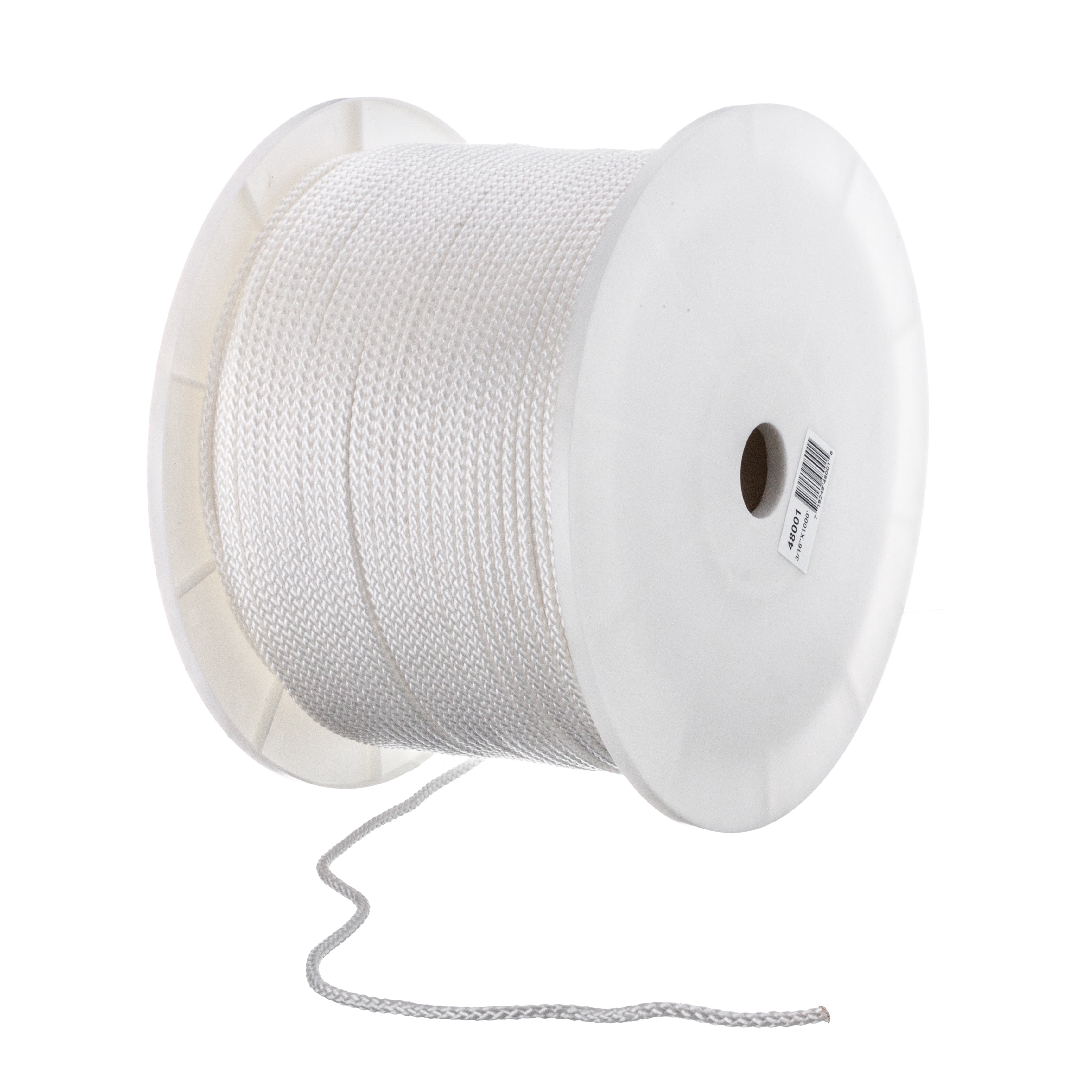Seachoice 48001 White General Purpose Tie Down Cord 1000' Spool