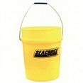 Seachoice 5Gallon Plastic Bucket w/ Metal Handle, Yellow