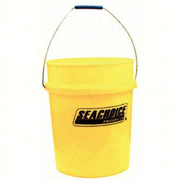 Seachoice 90120 5 Gal Yellow Utility Bucket with Handle