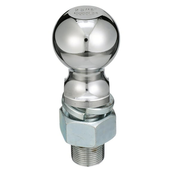 Seachoice 53211 Chrome Class IV 2-5/16" Dia. Trailer Coupler Ball with 1-1/4" x 2-3/4" Shank & 14,000 lb. Capacity