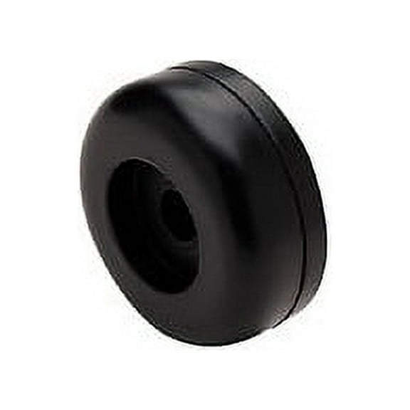 Seachoice 56400 Black Rubber Roller End Cap 3-1/2" Dia. x 1-5/16" W With 11/16" Id