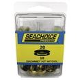 thumbnail image 1 of Seachoice 59998 Brass Grommet Kit with 3-Piece Tool Set & 3/8" Grommets & Washers (20 Pack), 1 of 1