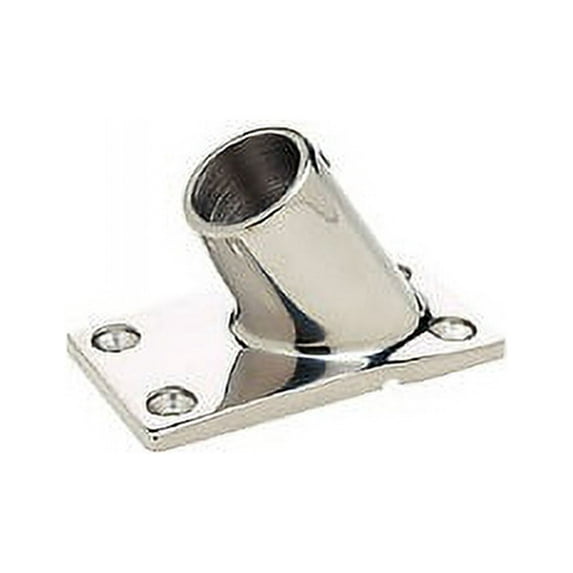 Seachoice Rectangular Base Rail Fitting for 7/8" OD Tubing, 37891