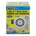 thumbnail image 1 of Seachoice 72111 5-1/4 2-Way 150W Round LED Speakers, 1 Pair, White, 1 of 5