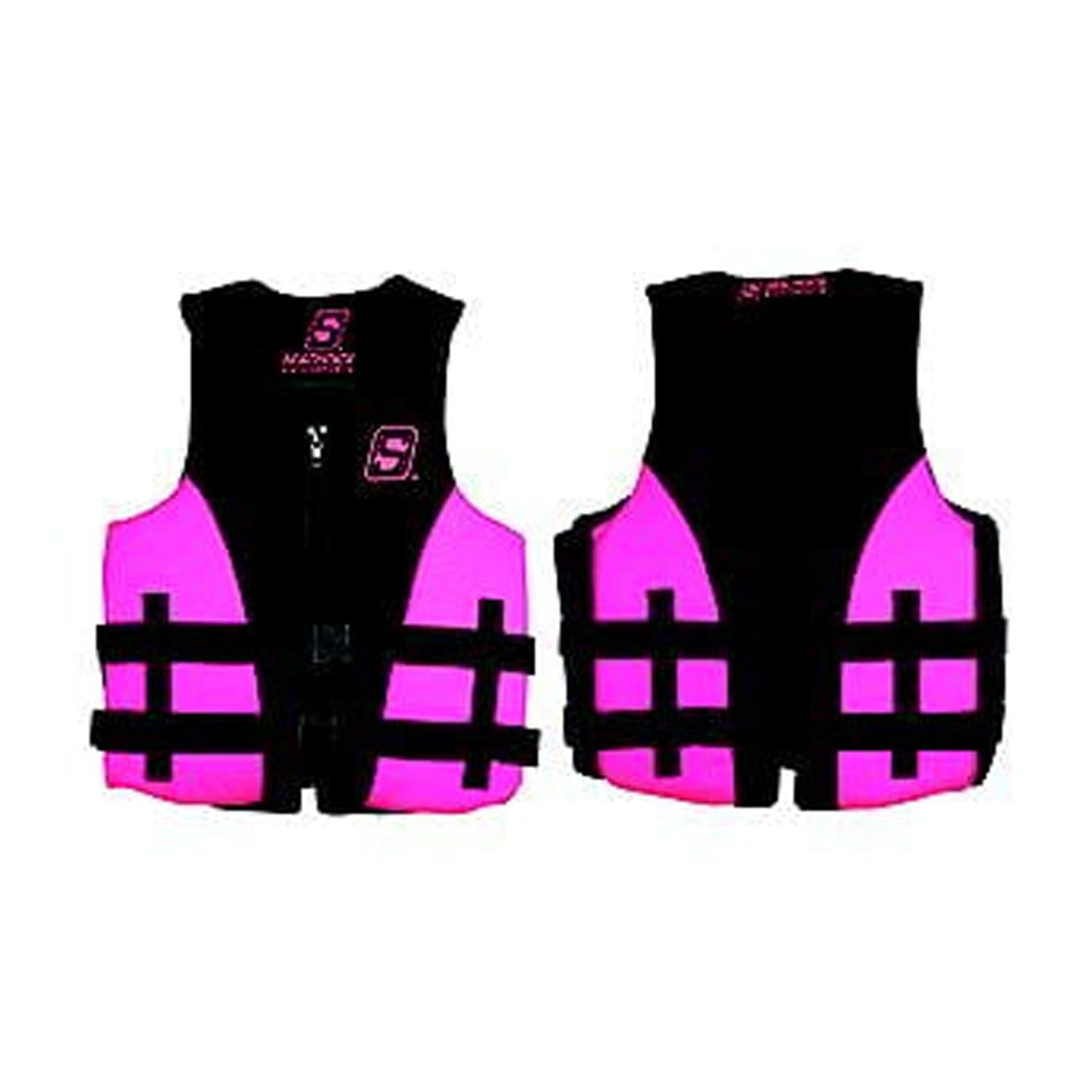 Seachoice 85116 Evoprene Multi-Sport Vest, Pink/Black, L