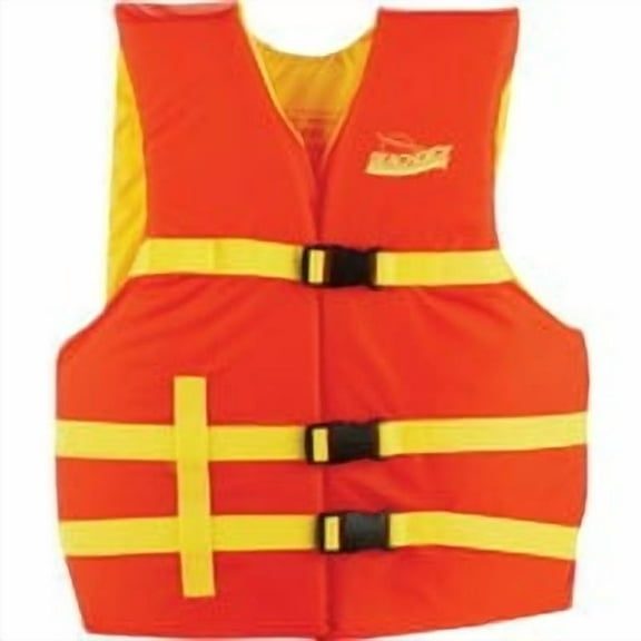 Seachoice 86230 Deluxe General Purpose Life Vest Orange/Yellow, Adult Universal