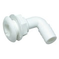 thumbnail image 1 of Seachoice 90 Degree Plastic Thru-Hull, 1 Nut Application, White, 1 of 5