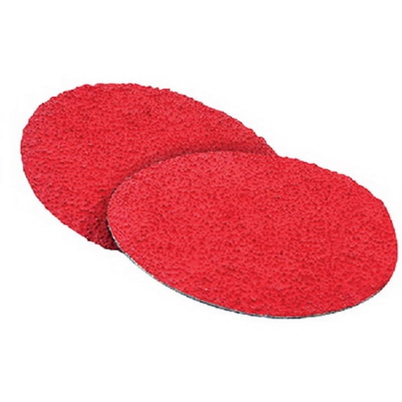 SEACHOICE Red Ceramic R-Type Disc, 25/Box Size: 2", Option: Grade 50